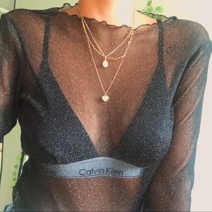 BRANDY MELVILLE SHEER SHIRT 🖤